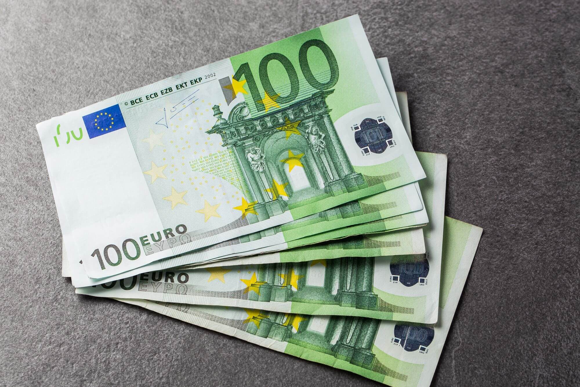 Евро купюры 100 евро